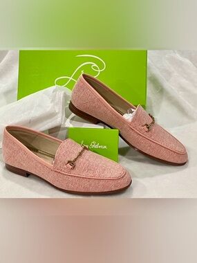 Sam Edelman- Loraine Pink Metlinen Women’s Loafer | Sz. 6M (NWB)